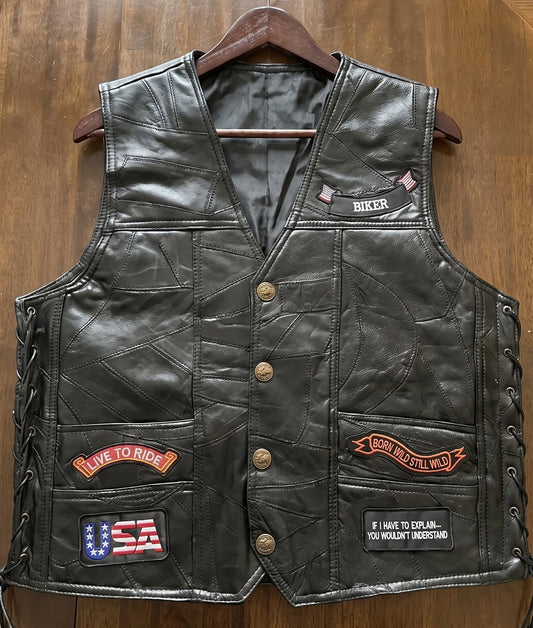 Veteran Biker Vest