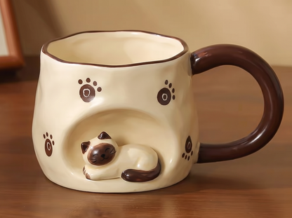 Cat Cave Mugs