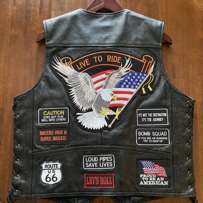 Veteran Biker Vest